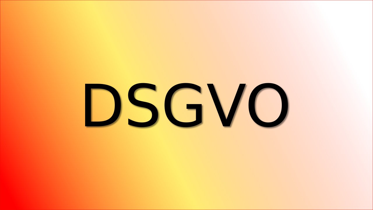 DSGVO - Datenschutzgrundverordnung - MUSIK IST MEHR - Dr. Bernd Michael Sommer