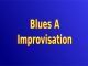 Blues A - Improvisation