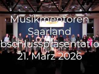 Musikmentoren-Ausbildung Saarland - Abschlusspräsentation - 21. März 2026